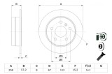 BOSCH 0 986 479 235 Disc frana