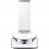 Aspirator robot Samsung JetBot AI+ VR50T95735W/GE, Clean Station, Senzor LiDAR, Motor Digital Inverter, Comenzi vocale, Monitorizare locuinta, 170 W,