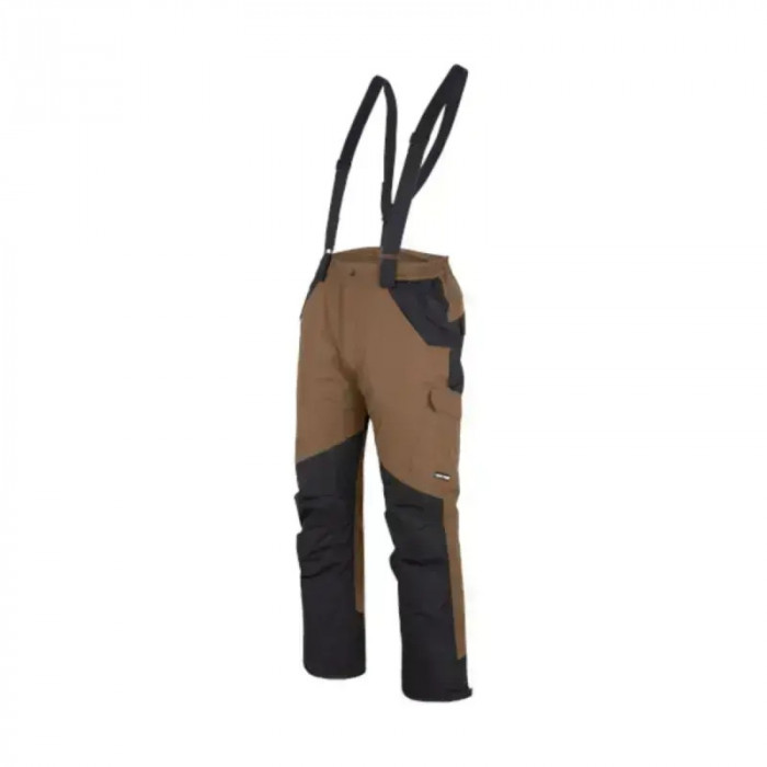 Pantaloni Lahti Pro Multifunctionali cu Bretele Culoare Maro Marime XL