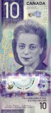 Bancnota Canada 10 Dolari 2018 (2022) - P113b UNC ( polimer - vezi descriere )
