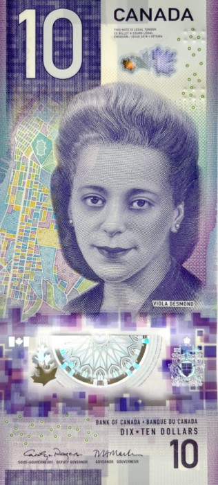 Bancnota Canada 10 Dolari 2018 (2022) - P113b UNC ( polimer - vezi descriere )