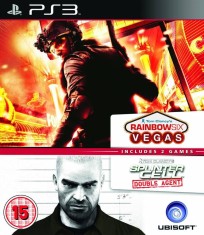 Tom Clancy&#039;s Splinter Cell Double Agent + Rainbow Six Vegas - Doble Pack&nbsp; Xbox 360, Second-Hand
