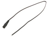 Cablu Alimentare DC 5,5/2,1mm Negru 0,5m