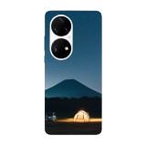 Husa compatibila cu Huawei Mate 40 model Campsite, Silicon, TPU, Viceversa, Transparent, Carcasa