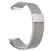 Curea Milanese Loop Slim, compatibila Samsung Galaxy Watch6 Classic 47mm, telescoape Quick Release, Argintiu