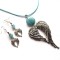 Set aripi ingerasi cu aquamarin 47981