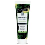 Pasta de dinti BIO albire si purificare, cu carbune vegetal, menta si lamaie Coslys