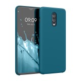 Husa pentru OnePlus 6T, Silicon, Verde, 46316.57, Carcasa, Kwmobile