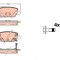 TRW GDB2156 set placute frana,frana disc