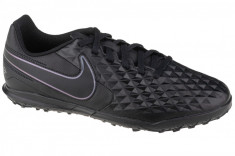 Pantofi de fotbal - turf Nike Tiempo Legend 8 Club TF Jr AT5883-010 negru foto
