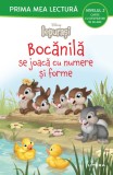 Disney Iepurasi. Bocanila se joaca cu numere si forme (Nivelul 2 Carte cu despartiri in silabe)