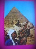 HOPCT 6816 CAMILA LA SFINXUL SI PIRAMIDA KHAFRE -GIZA EGIPT -AFRICA-NECIRCULATA