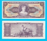 Brazilia (p#184) 5 Centavos 1966 UNC &#039;Printesa Isabel&#039; serie: 084046 supratipar pe p179