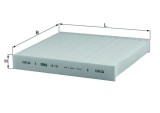 MAHLE LA 119 Filtru, aer habitaclu