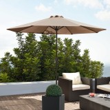 Umbrela gradina Berlin bej [casa.pro] HausGarden Leisure
