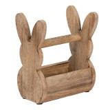 Cumpara ieftin Cos lemn maro Iepuras 16x10x20 cm