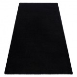 Covor de spalat MOOD 71151030 modern - negru, 140x200 cm, Dreptunghi, Polipropilena