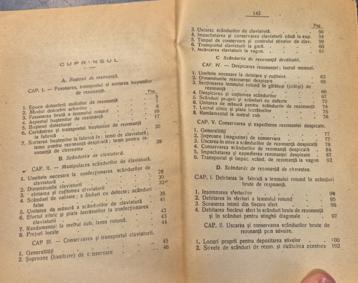 Molidul ca lemn de rezonanta Nicolae Pescovici
