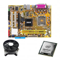 Kit Placa de Baza Asus P5GC-MX/S, Intel Dual Core E2140, Cooler foto