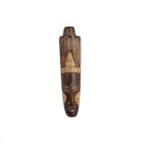 Masca tribala din lemn cu tematica africana simbol Beauty, Tip I