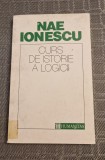 Curs de istorie a logicii Nae Ionescu