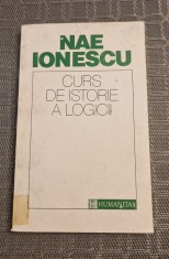 Curs de istorie a logicii Nae Ionescu