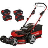 Einhell GE-CM 36/47 S HW Li PXC - Masina de tuns iarba cu 4 acumulatori Li-Ion 18 V 4 Ah 47 cm 75 l