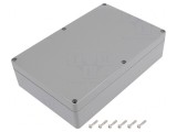 Carcasă universală ABS gri &icirc;nchis IP67 146x222x55mm