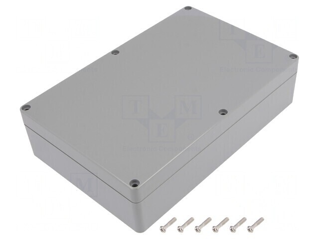 Carcasă universală ABS gri &icirc;nchis IP67 146x222x55mm