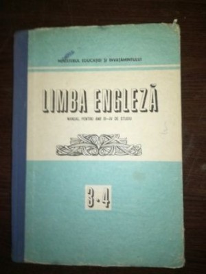 Limba engleza. Manual pentru anuii 3-4 de studiu - Georgiana Galateanu-Farnoaga foto