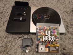 DJ Hero platan remix compatibil cu PlayStation 3 PS3 PS 3 + joc compatibil cadou