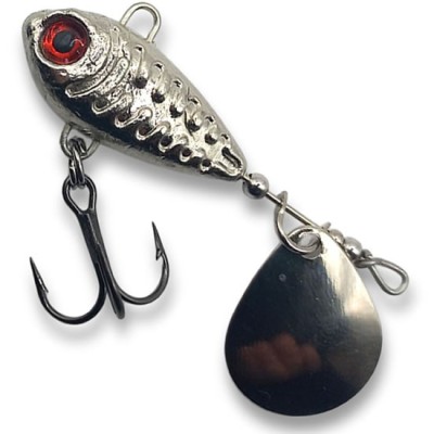 Spinnertail BERTI Skeletonik Pro Colorado Nickel, Nickel, 22g foto