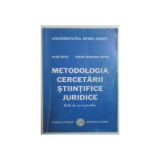 Metodologia cercetarii stiintifice juridice Olga Dutu