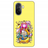 Husa compatibila cu Huawei Nova Y70 Silicon Gel Tpu Model Adventure Time Poster