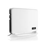 Convector electric de podea ETA, 2000 W, 3 trepte, termostat, Alb