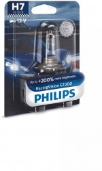 Bec auto Philips H7 Racing Vision GT200 +200 12V 55W foto