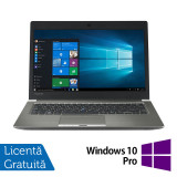 Cumpara ieftin Laptop Refurbished Toshiba Portege Z30t-C-145, Intel Core i7-6500U 2.50GHz, 8GB DDR3, 256GB SSD, 13.3 Inch Full HD TouchScreen, Webcam + Windows 10 Pr