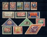 Tuwa 1927 - Uzuale, motive locale, serie nestampilata cu sarniere