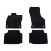 Set covorase auto mocheta Velor VW PASSAT (B8), 08.2014-12.2023, negru,