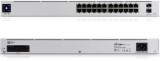 SWITCH PoE UBIQUITI, &quot;UNIFI PRO SWITCH 24&quot;port Gigabit x 24, SFP SFP+ x 2, managed, rackabil, carcasa metalica, &quot;USW-PRO-24-POE&quot; (timbru verde 2 lei)