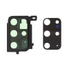 Geam Camera Samsung Galaxy S20 Plus (S20+) Negru cu Rama