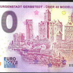 !!! 0 EURO SOUVENIR - GERMANIA , GERBSTEDT , ORASUL CU MINIATURI - 2021.1 - UNC