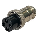 Conector microfon, 4 pini, tata, 253112