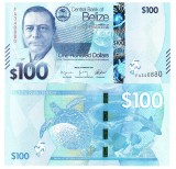 Belize 100 Dollars 2025 P-78 UNC