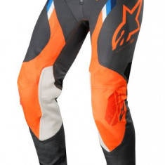 Pantaloni Moto Alpinestars Mx Supertech Negru / Portocaliu Marimea 30 3720719/1444/30