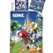 Lenjerie pat 140 x 200 cm, 100% bumbac Sonic