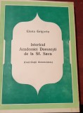 ISTORICUL ACADEMIEI DOMNESTI DE LA SFANTUL SAVA ELENA GRIGORIU