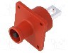 Conector alimentare DC, 1,5kV, 1 pini, seria ES-250A, {{Dimensiune pin}}. DEGSON ELECTRONICS - ESS-250A-70-B-RD-00