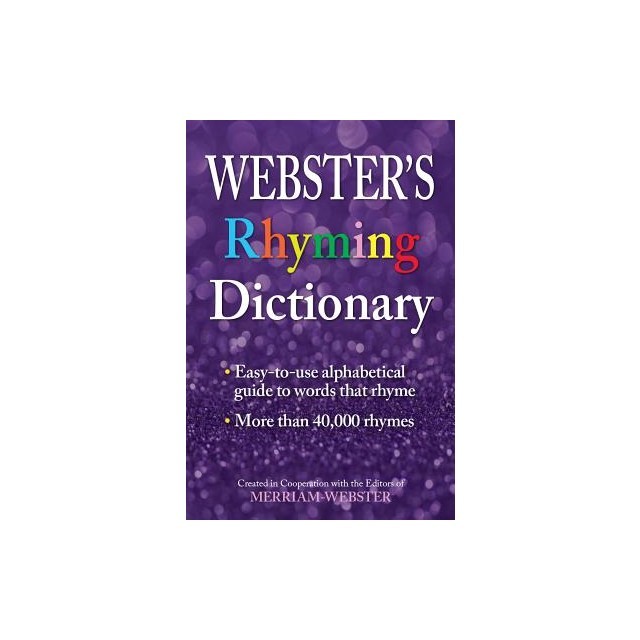 Webster's Rhyming Dictionary