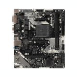 PLACA de BAZA Asrock X370M-HDV R4.0 skt AM4 AMD X370 mATX slot RAM 2 x DDR4 max 32 GB 4x S-ATA 3 1x M.2 1x PCI-E PCI-E3.0 x 16 x 1 LAN 10/100/1000 Mbp